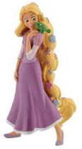 Imaginea Rapunzel cu flori