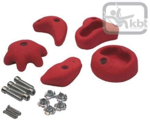 Poza cu Set Escalada KBT Mediu, Rosu