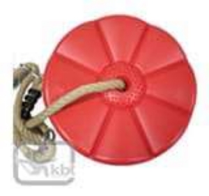 Poza cu Leagan rotund din plastic Monkey PP10 - Rosu