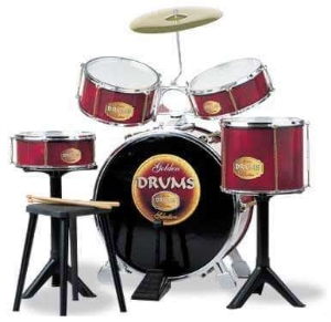 Poza cu Baterie, Set tobe Golden Drums