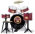 Poza cu Baterie, Set tobe Golden Drums