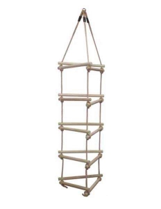 Poza cu Scara din franghie cu mai multe laturi Cu 3 laturi