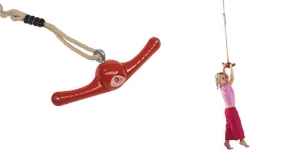 Poza cu Franghie cu manere - Ventolino Rosu - 2,55 m