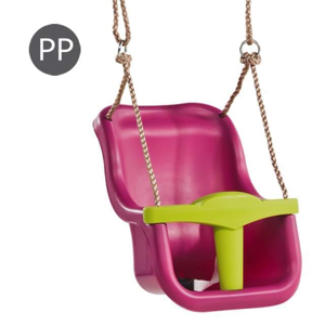 Picture of Leagan Baby Seat LUXE Culoare: purple (RAL4006)/lime green, franghie: PP 10