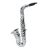 Poza cu Saxofon plastic metalizat, 8 note