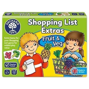 Picture of Joc educativ in limba engleza Lista de cumparaturi Fructe si legume