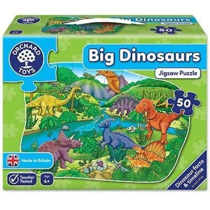 Imaginea Puzzle de podea Dinozauri (50 piese) BIG DINOSAURS