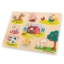 Poza cu Puzzle lemn Ferma 9 piese NEW