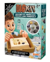 Poza cu Kit de sapat - Roci si Minerale