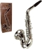 Poza cu Saxofon plastic metalizat, 8 note