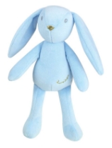 Poza cu Jucarie Plus Jemini Fosforescenta 21cm Iepure Luminou Blu