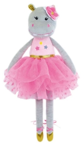 Poza cu Jucarie Plus Muzicala Jemini 40cm Balerina Hipopotam