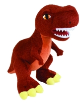 Poza cu Jucarie Plus Muzicala Jemini Cu Lumini 25cm Dinozaur - T-Rex