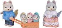Poza cu Figurine Sylvanian Families - Familia Catelusilor Husky