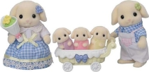 Poza cu Figurine Sylvanian Families - Familia Iepurasilor Flora