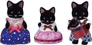 Poza cu Figurine Sylvanian Families-Familia Pisicutelor Negre