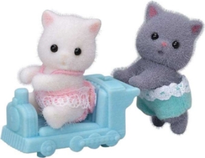 Poza cu Figurine Sylvanian Families-Gemenii Pisicute Persane