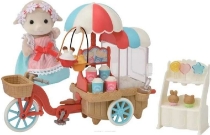 Poza cu Sylvanian Families - Set Stand Tricicleta pentru Popcorn