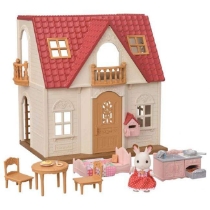 Poza cu Sylvanian Families-Casuta Red Roof Cosy Cottage
