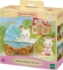 Poza cu Sylvanian Families-Set Carucior Iepurasi Gemeni