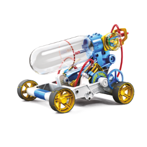 Poza cu Set STEM Constructie Masinuta propulsata cu Aer Comprimat