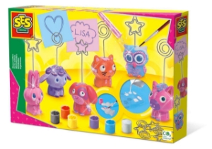 Poza cu Set Mulaj si Pictura-Memo Holders Animale