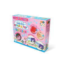 Poza cu Carte Si Jucarie Care Isi Schimba Culoarea - Unicorn