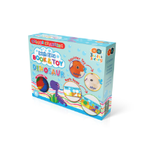 Poza cu Carte Si Jucarie Care Isi Schimba Culoarea - Dinozaur