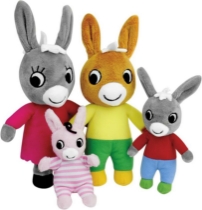 Poza cu Set 4 Plusuri Jemini Familia Magarusilor Trotro