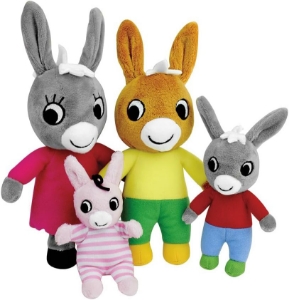 Poza cu Set 4 Plusuri Jemini Familia Magarusilor Trotro