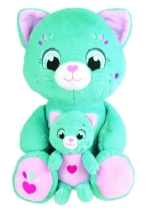 Poza cu Jucarie Interactiva Jemini Cu 6 Functii-Mama Si Puiul Pisica