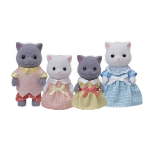Poza cu Figurine Sylvanian Families-Familia Pisicutelor Persane