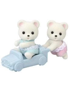 Poza cu Figurine Sylvanian Families-Gemeni Ursuleti Polari
